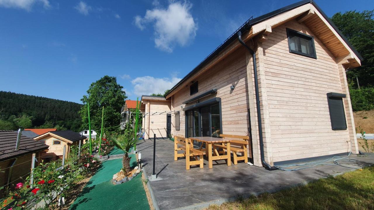 Holzhaus Am See Mit Panoramablick Trausnitz Εξωτερικό φωτογραφία