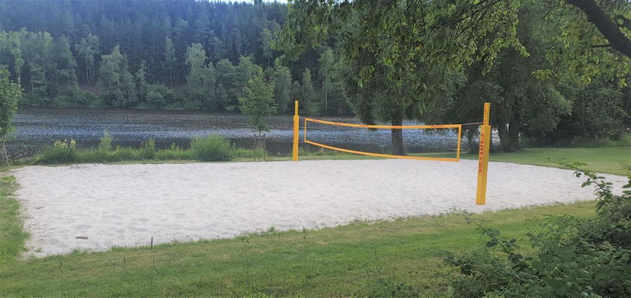 Holzhaus Am See Mit Panoramablick Trausnitz Εξωτερικό φωτογραφία